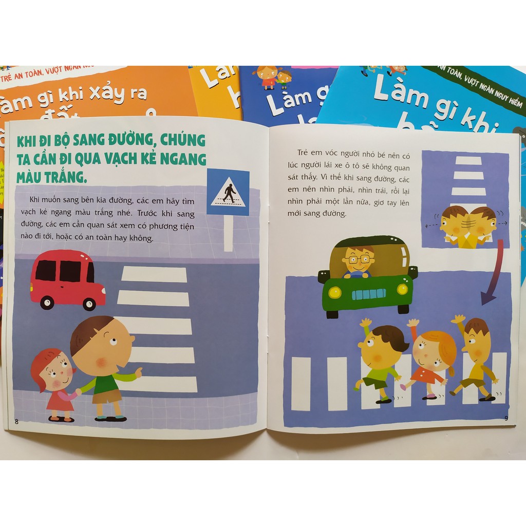 Sách -  Dạy Trẻ An Toàn, Vượt Ngàn Nguy Hiểm - Combo 5 Cuốn | BigBuy360 - bigbuy360.vn