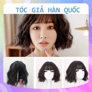 [TẶNG LƯỚI] TÓC GIẢ BỘ SÓNG XÙ NGẮN [MIỄN PHÍ SHIP 50K]