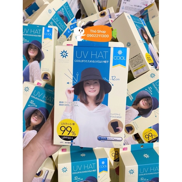 Mũ 2 mặt chống nắng Nhật Bản 100% chống tia UV 99%