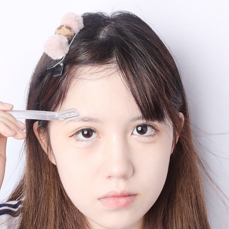 Set 3 Kéo Cắt Tỉa Lông Mày Trang Điểm Làm Đẹp An Toàn Tiện Dụng