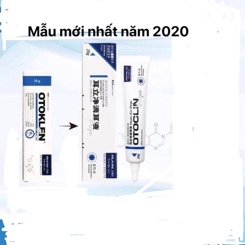 [Mã PET50K giảm Giảm 10% - Tối đa 50K đơn từ 250K] otoklen trị viêm tai rận tai nấm tai cho chó mèo