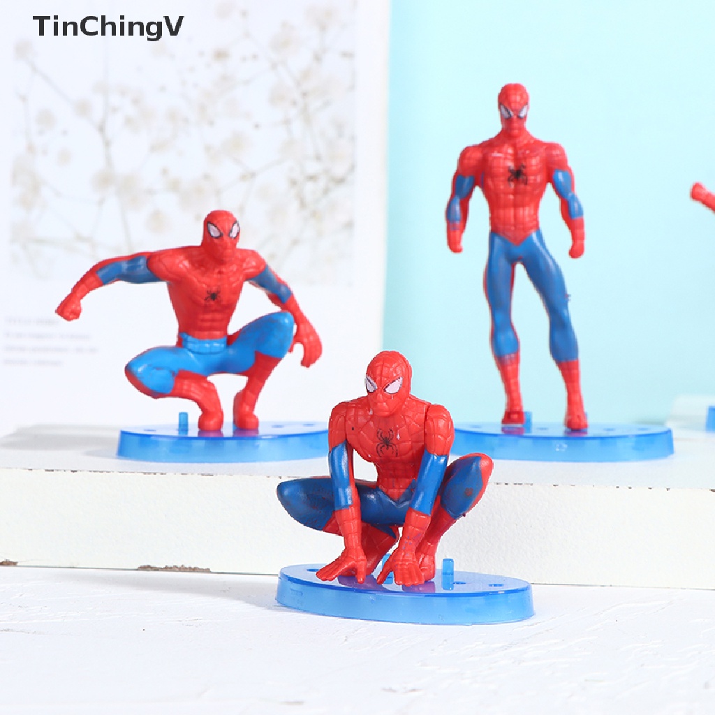 Set 7 Mô Hình Người Nhện Đồ Chơi Cho Bé