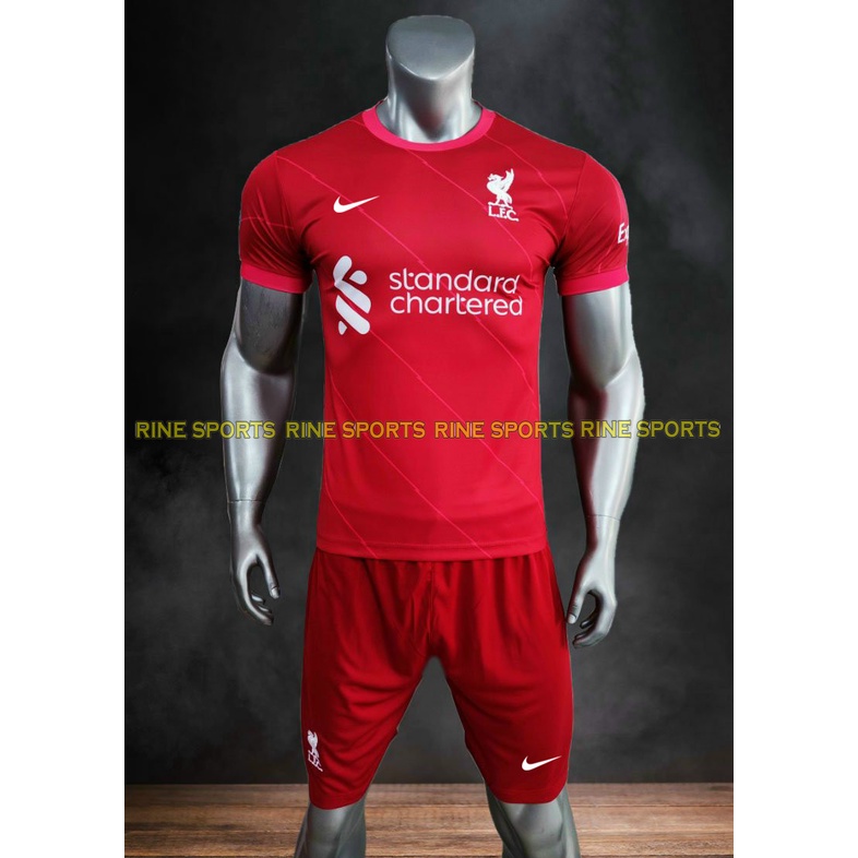 Bộ áo bóng đá liverpool đỏ hàng việt nam cao cấp mùa giải 2021-2022