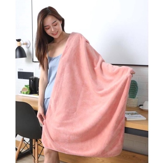 Khăn tắm lông cừu hàn quốc cao cấp 70x140cm chất bông siêu mềm mịn
