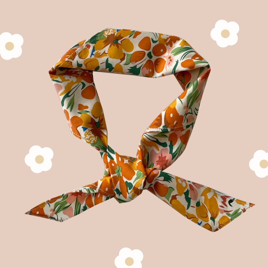 BLEUBIRD Khăn hoa Summer Bandana cỡ to