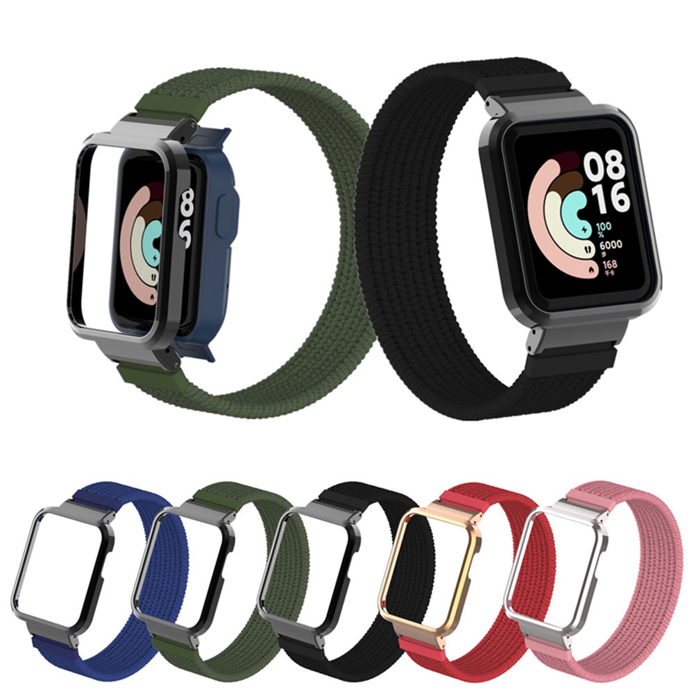 Dây Đeo Sợi Nylon Cho Đồng Hồ Thông Minh Xiaomi Mi Watch Lite / Redmi Watch 2 Lite