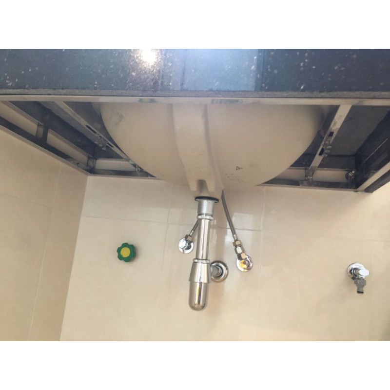 Giá đỡ inox cho lavabo