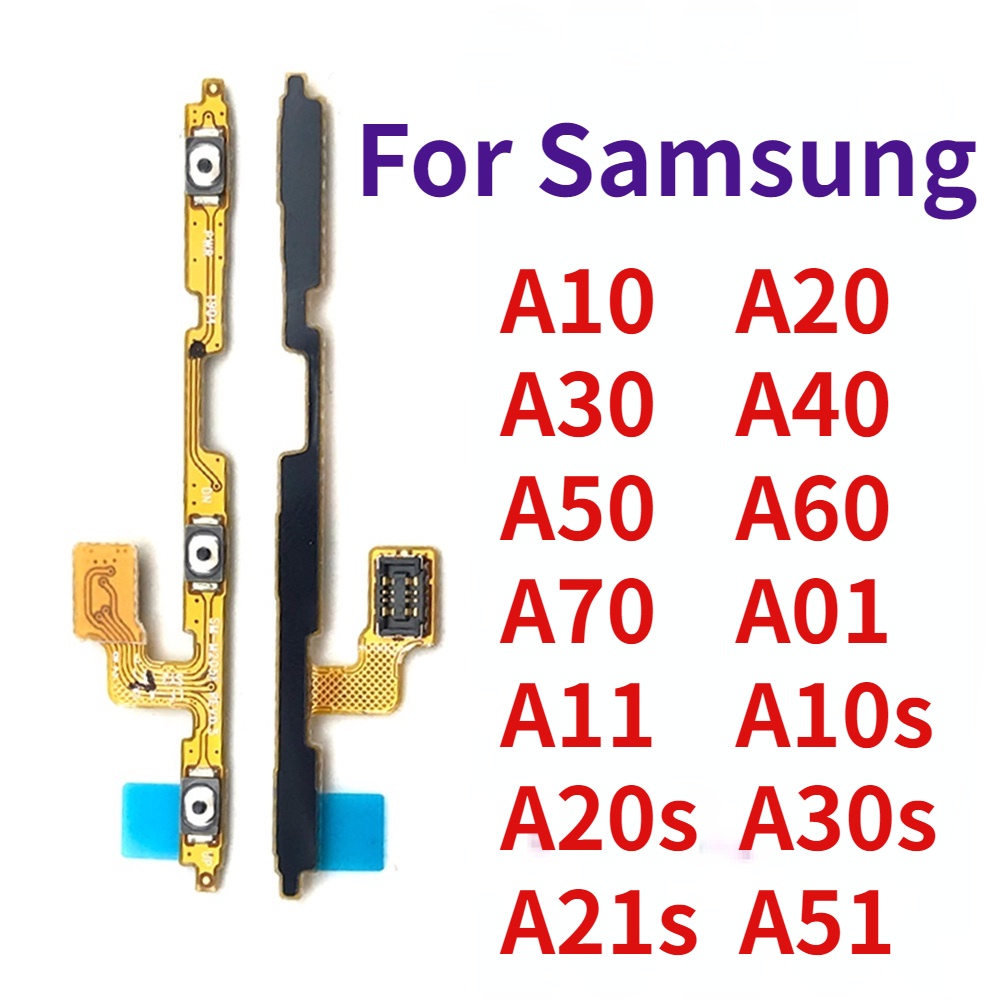 Bộ Nút Công Tắc Nguồn / Tăng Giảm Âm Lượng Cho Samsung A10 A20 A30 A40 A50 A70 A01 A11 A10s A20s A21s A30s A51 A21 A31 A71 A02s