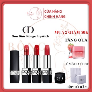 Son Dior Rouge Matte Full Size, Son Dior Limited Rouge velvet chính hãng, Bông-comestics