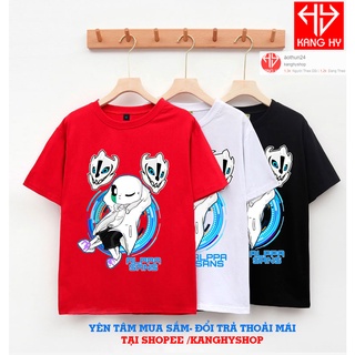 Áo Thun Trẻ Em In Hình Alppa Sans Undertale Ngầu F190 Kanghyshop
