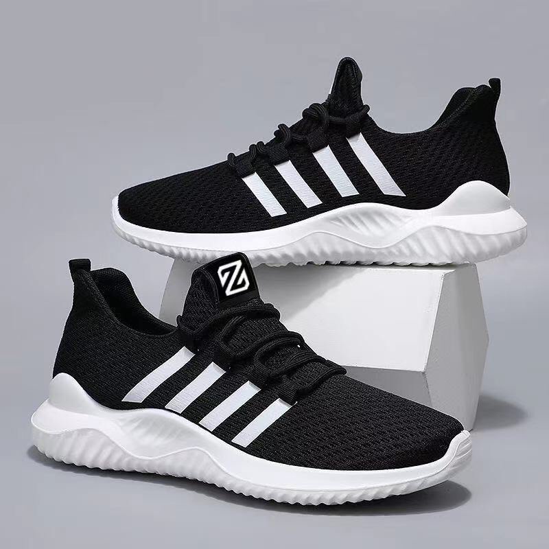 (Có 2 Màu) Giày Thể Thao Sneakers Nam thoáng khí