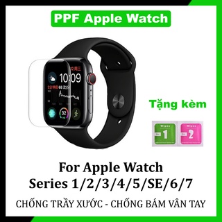 Miếng dán PPF chống xước màn hình Apple Watch Series 1/2/3/4/5/6/SE/7 size 38/40/41/42/44/45mm