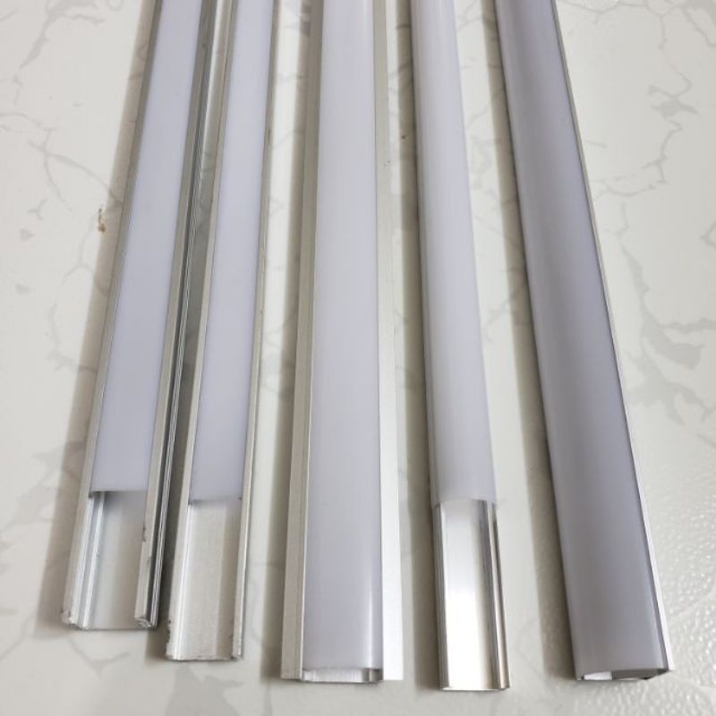 Thanh nhôm led định hình-thanh nhôm dùng cho led dán(thanh 2m)