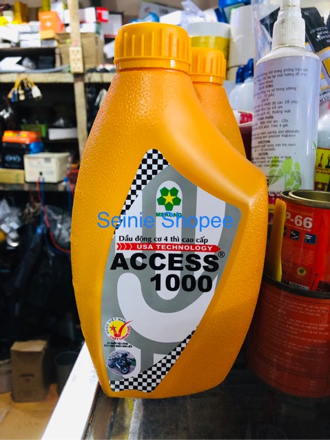 Access 1000 Dầu nhớt xe số 1L 20W50