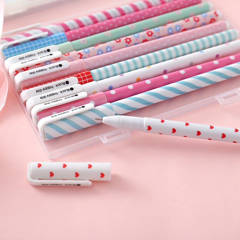 Set bút mực 10 cây cho Bé, học sinh, sinh viên  MH: 700210057