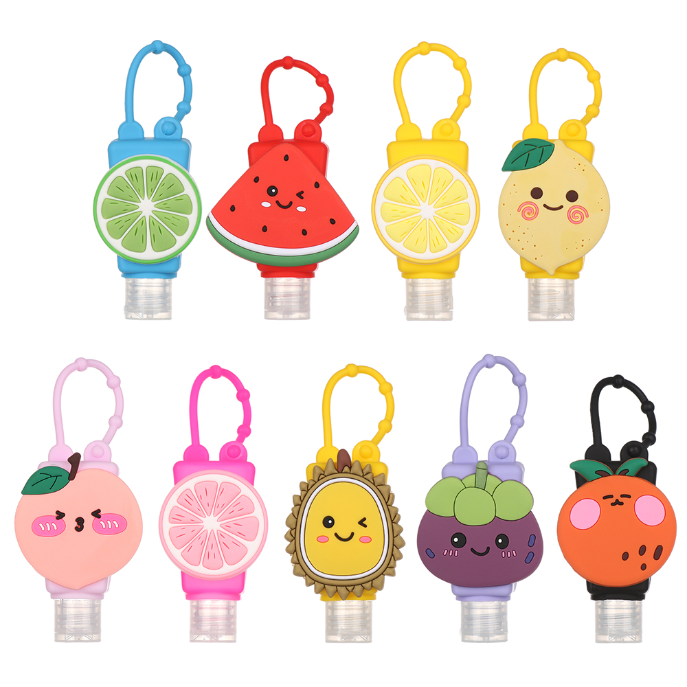 Vỏ Bọc Chai Lọ Đựng Nước Rửa Tay Bằng Silicone Có Thể Đổ Đầy Tiện Lợi 30ML