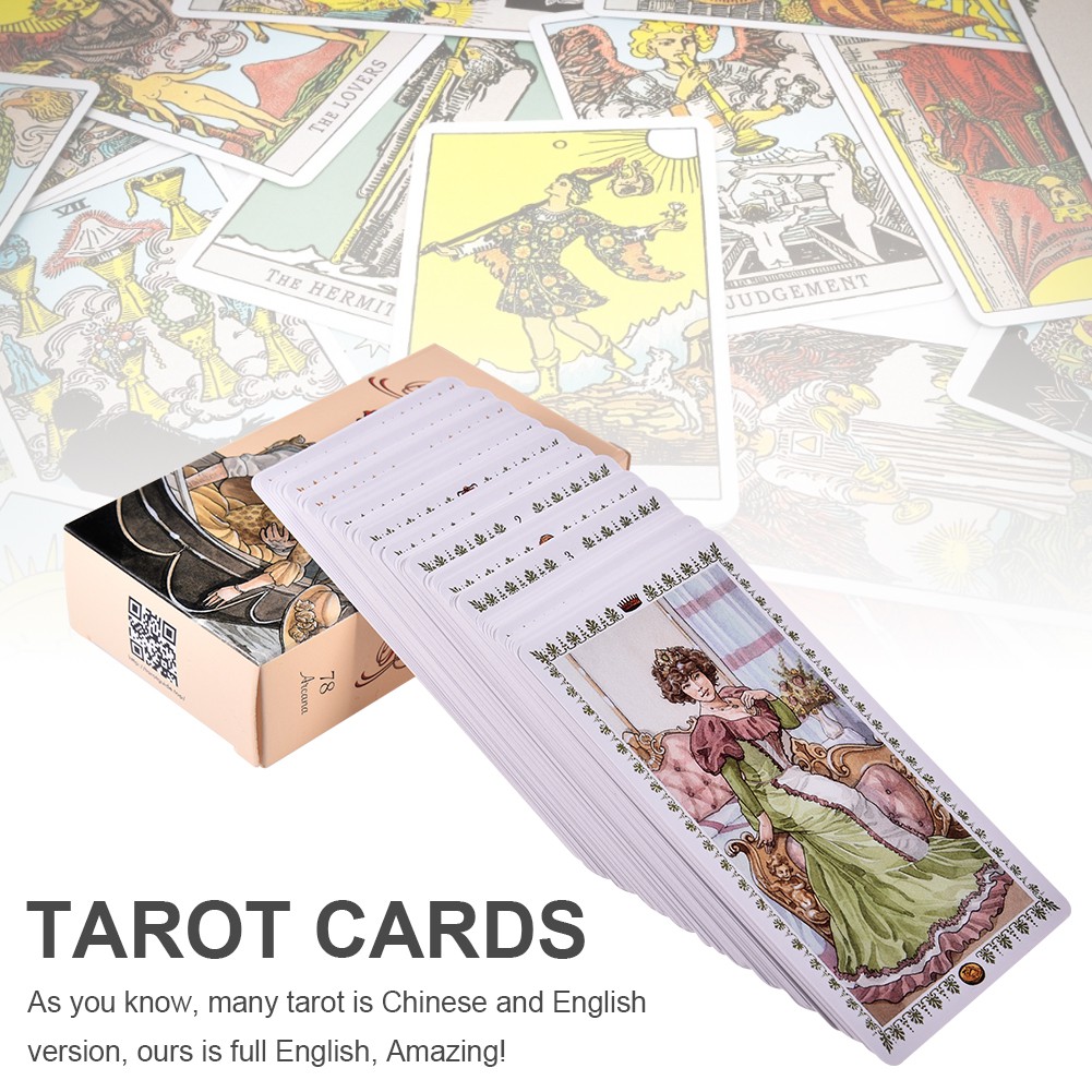 Bộ 78 Thẻ Bài Tarot Lãng Mạn Chất Lượng Cao