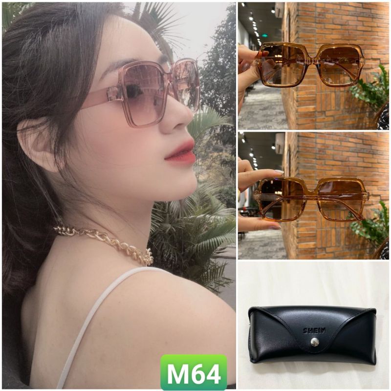 Kính Shein full box có mail mua hàng của web chính hãng