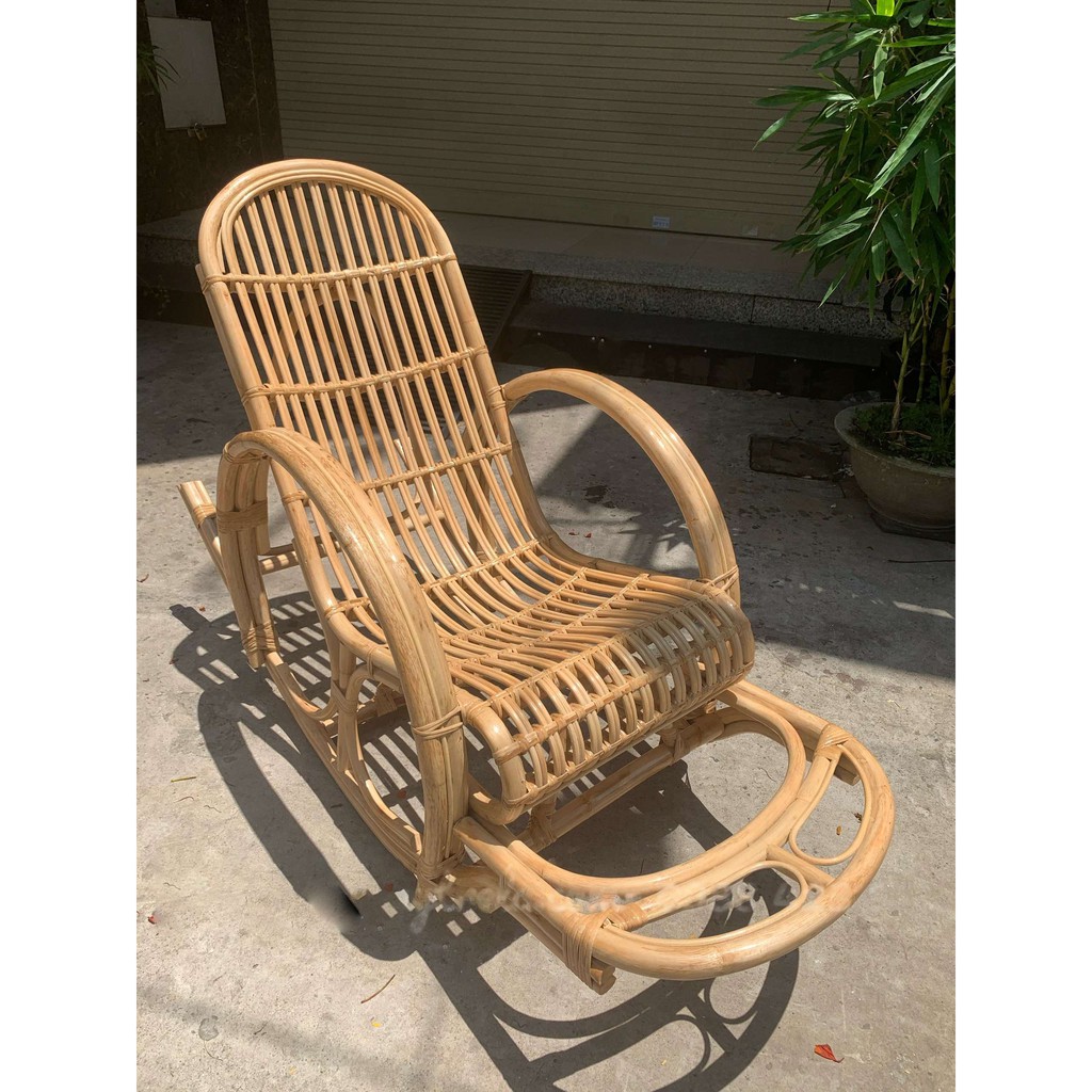 Ghế Mây Bập Bênh Thư Giãn HOME MÂY - 100% Mây Tự Nhiên Chất Lượng Cao