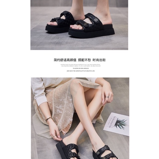 Dép bánh mỳ cao 5cm