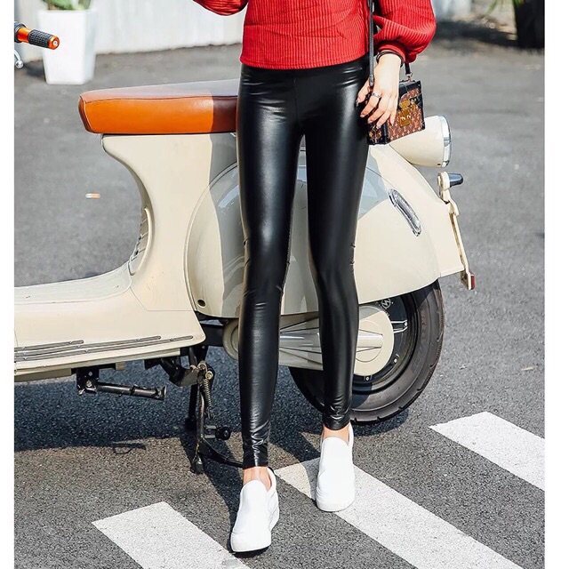 Quần Legging Da - Hàng Quảng Châu
