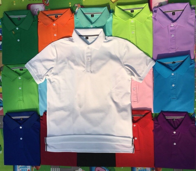 Áo thun cá sấu chất poly vải siêu đẹp,bảo đảm không xù lông | BigBuy360 - bigbuy360.vn