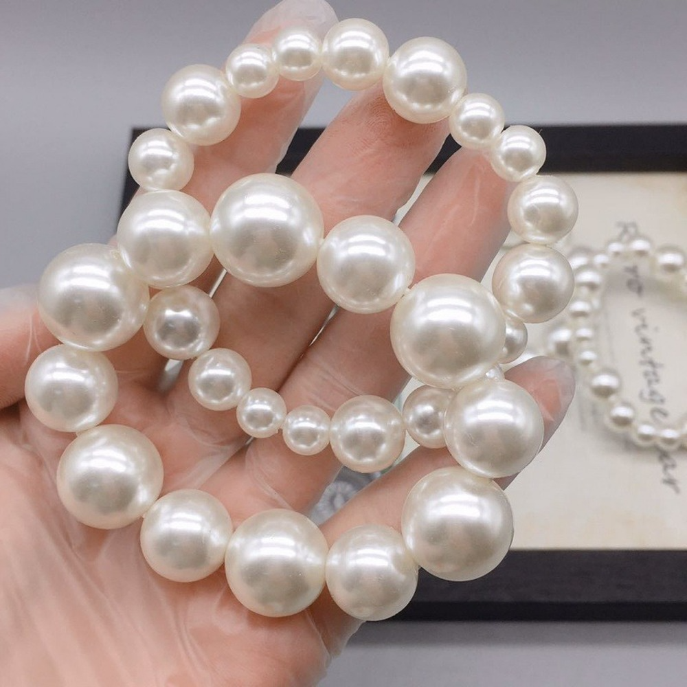 Dây Cột Tóc Đính Ngọc Trai Dễ Thương Cho Nữ