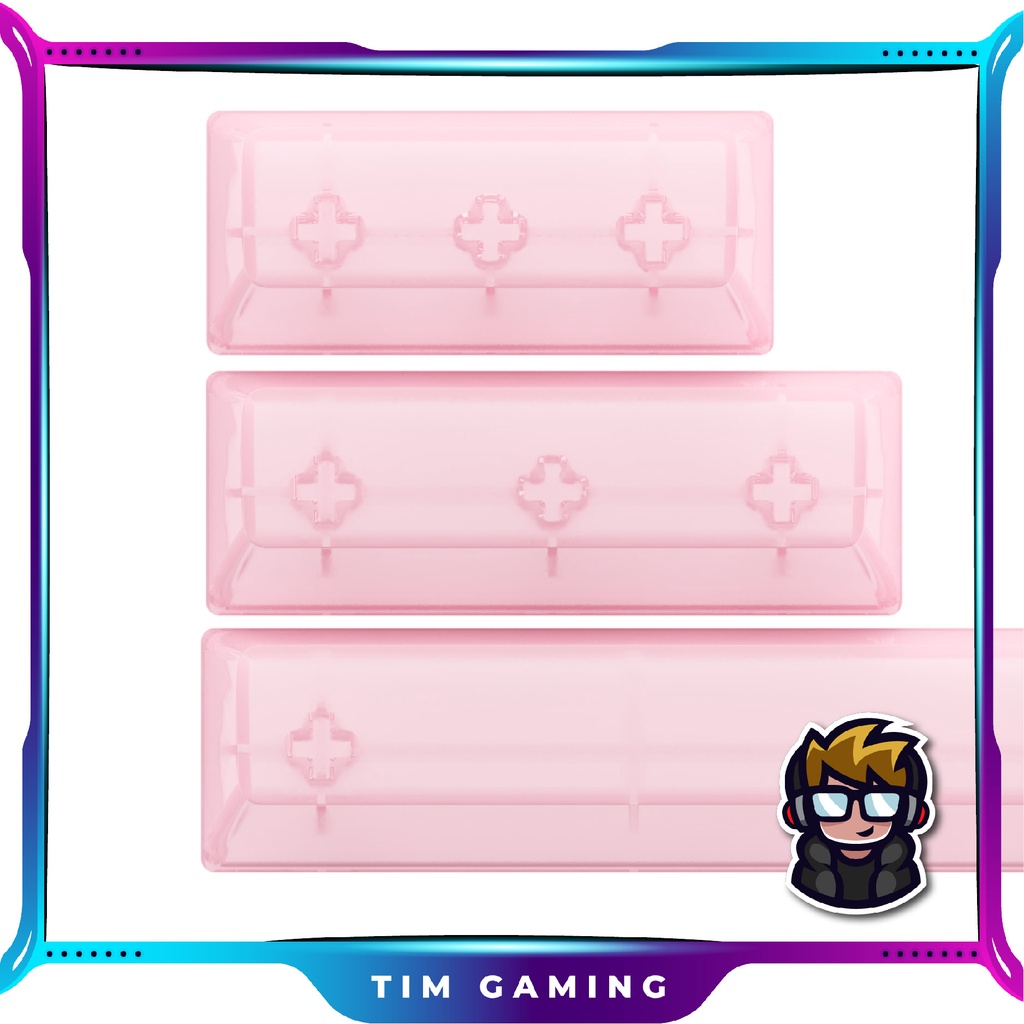 Bộ keycap bàn phím cơ AKKO – Pink