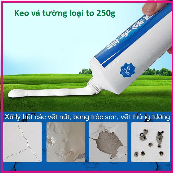 Keo Vá Tường Đa Năng Chống Thấm, Chống Ẩm Mốc- Trám Trét Vết Nứt Khe Hở Tường