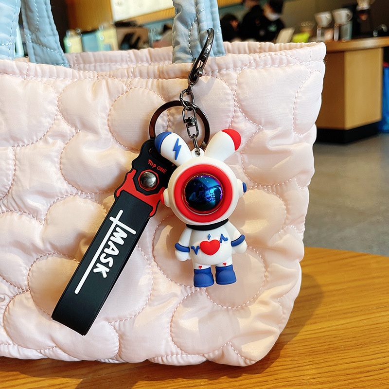 Móc Khóa Hình Thỏ Hoạt Hình Xinh Xắn