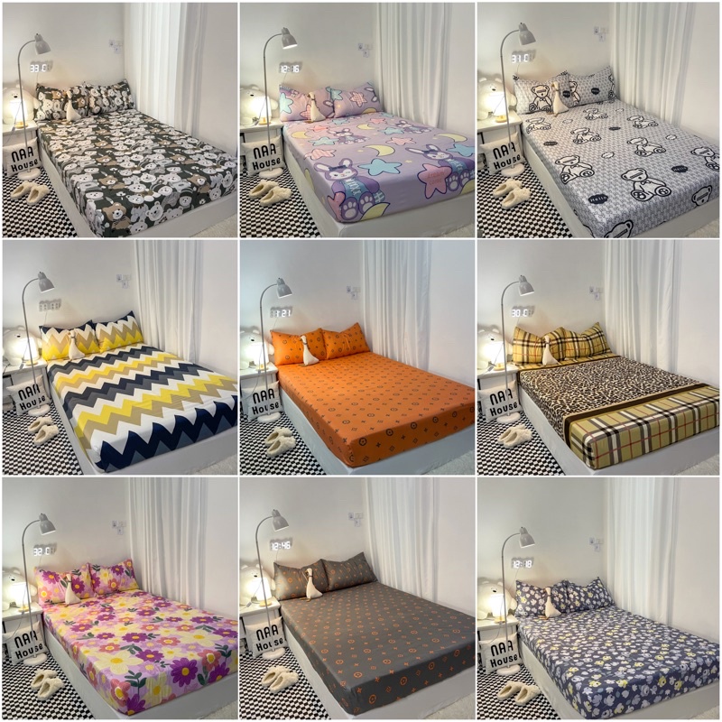 Bộ ga gối NAA House nhiều mẫu