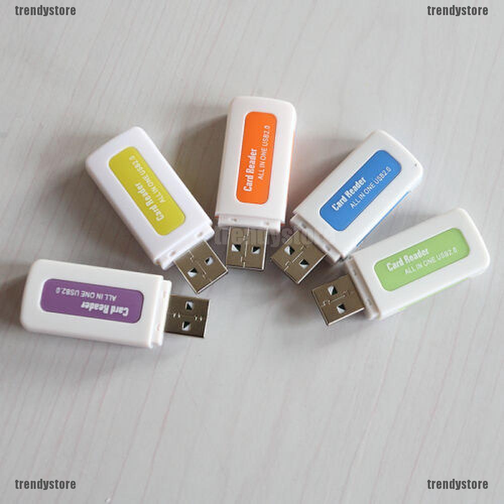 Đầu Đọc Thẻ Nhớ Đa Năng 4 Trong 1 Cho Sd / Tf / T-Flash / M2