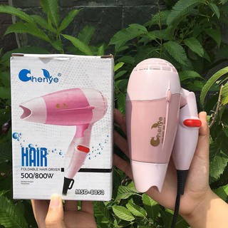 Máy sấy tóc mini Chenye MSD 8853 ảnh thật