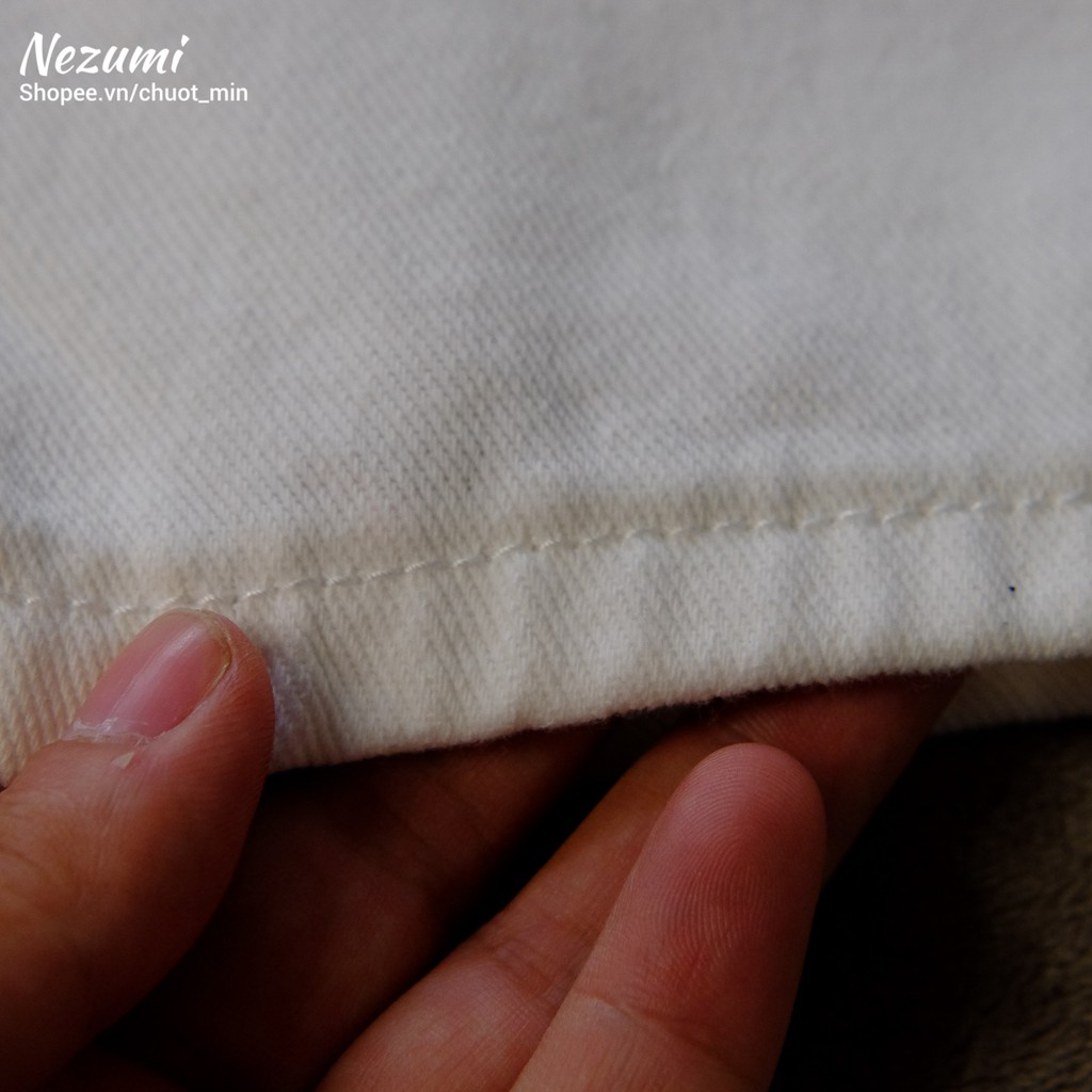 QUẦN YẾM BÒ SHORT JEANS NGẮN 1 DÂY CHÉO