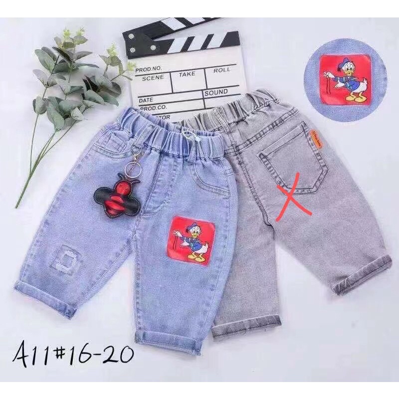 [Hàng Cao Cấp] Quần Jeans Cho Bé, Quần Bò Cho Bé Trai Và Bé Gái Mặc Đi Học Nhí- Nhỡ- Đại Đủ Size