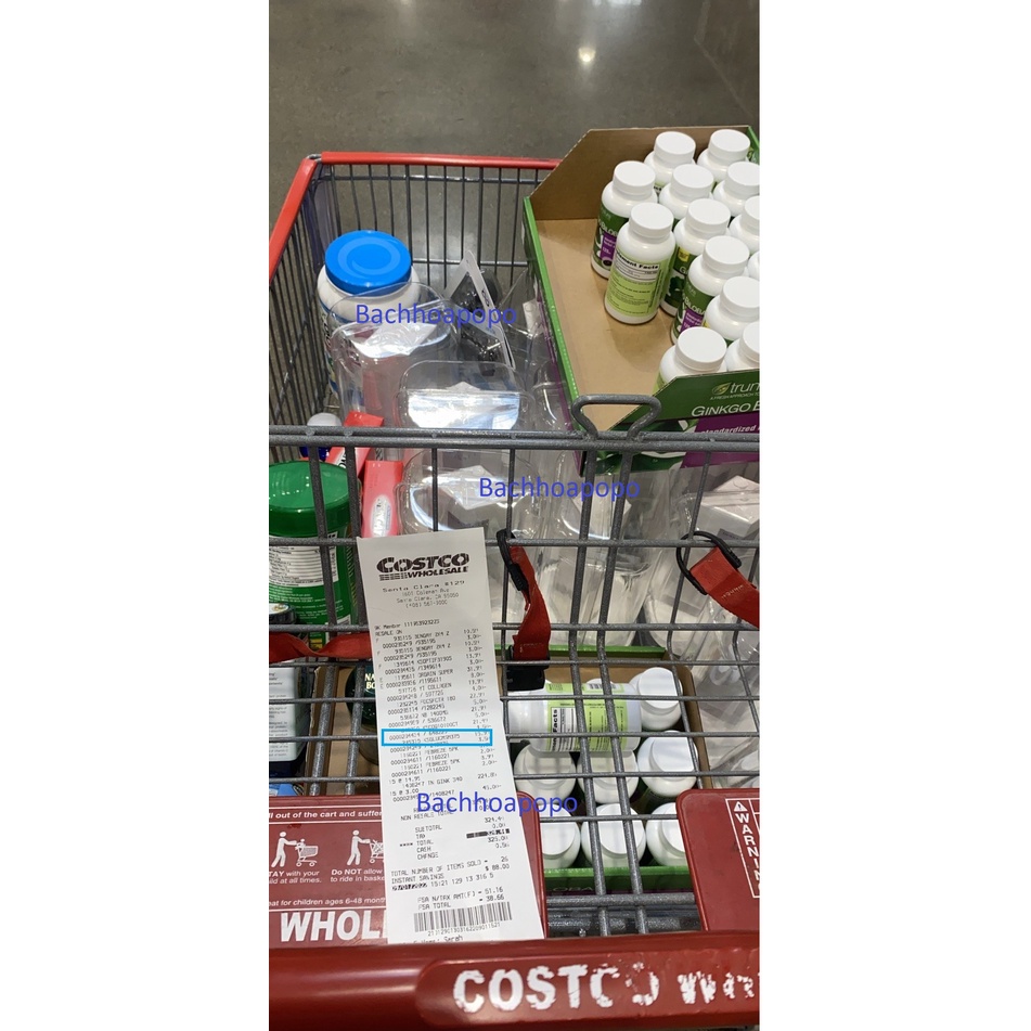 🏃🏻‍♂️🏃🏻‍♀️ KIRKLAND Glucosamine HCL 1500mg With MSM 1500mg của Mỹ 375 viên