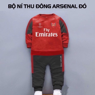 Bộ nỉ thu đông bé trai