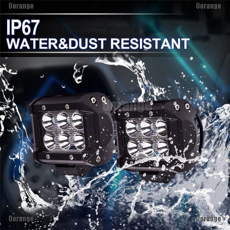 Đèn LED Làm Việc 18w 4WD Cho Jeep / ATV / SUV /