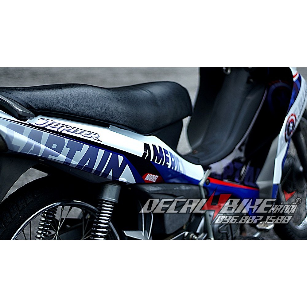 Tem xe JUPITER MX CAPTAIN AMERICAN