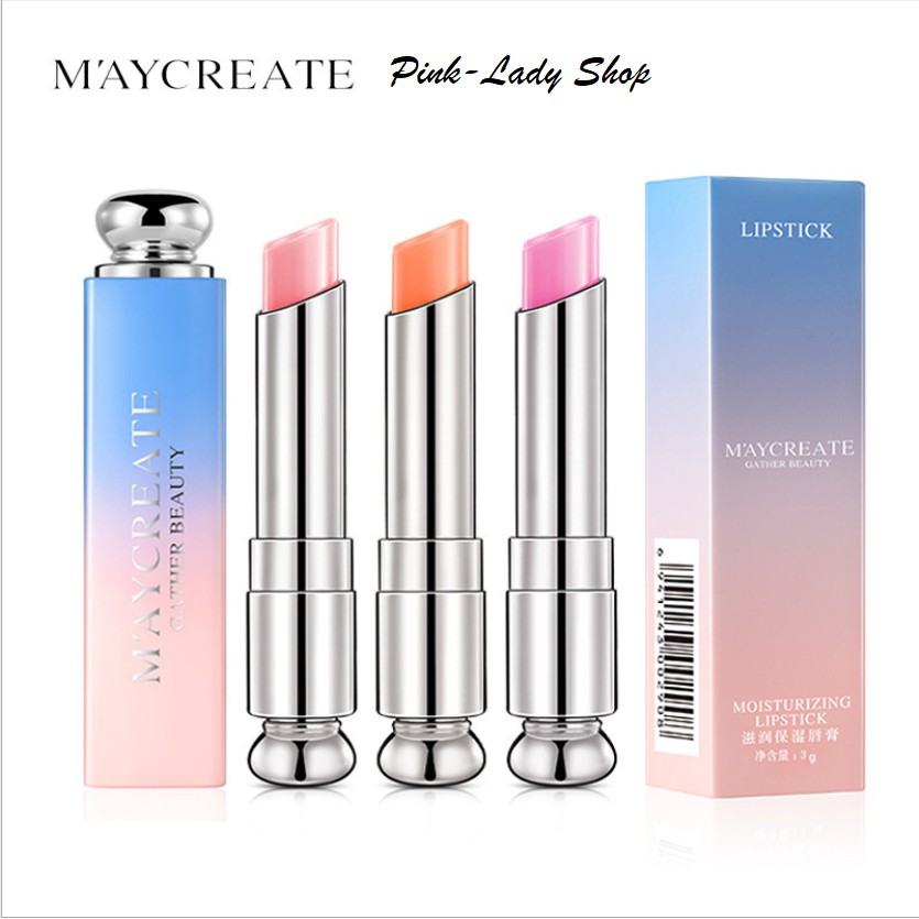 [Hàng Hot] Son dưỡng môi MAYCREATE đổi màu theo nhiệt độ | BigBuy360 - bigbuy360.vn