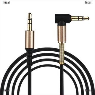 Dây cáp âm thanh aux đầu cắm 3.5mm góc 90 độ