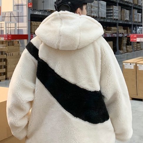 Áo khoác Hoodie dáng rộng màu sắc thời trang cá tính cho nam