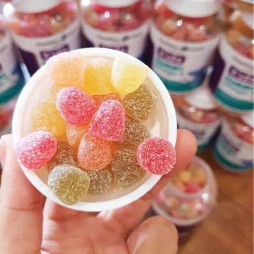 Kẹo dẻo bổ mắt Healthy Care Kids Gummy Omega 3 phát triển trí não cho trẻ từ 2 tuổi 250 viên quatangme