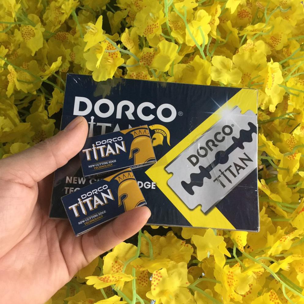 100 LƯỠI DAO LAM DORCO TITAN  - Chính Hãng