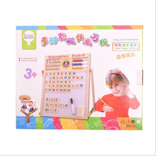 BẢNG HỌC TOÁN BẰNG GỖ 2 MẶT