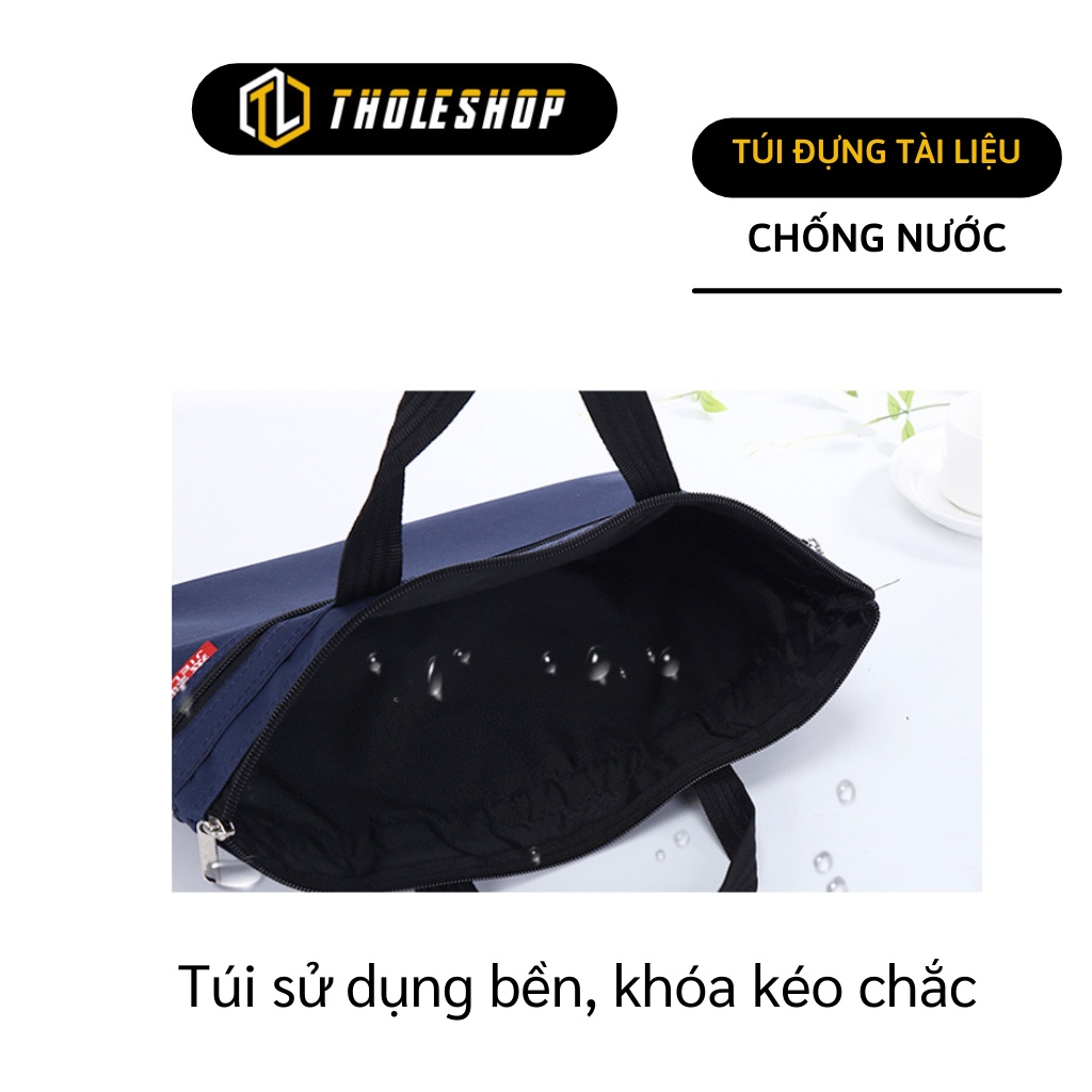 Túi Đựng Tài Liệu Khổ A4 - Túi Xách Công Sở Vải Canvas Cỡ A4 Không Thấm Nước 8761