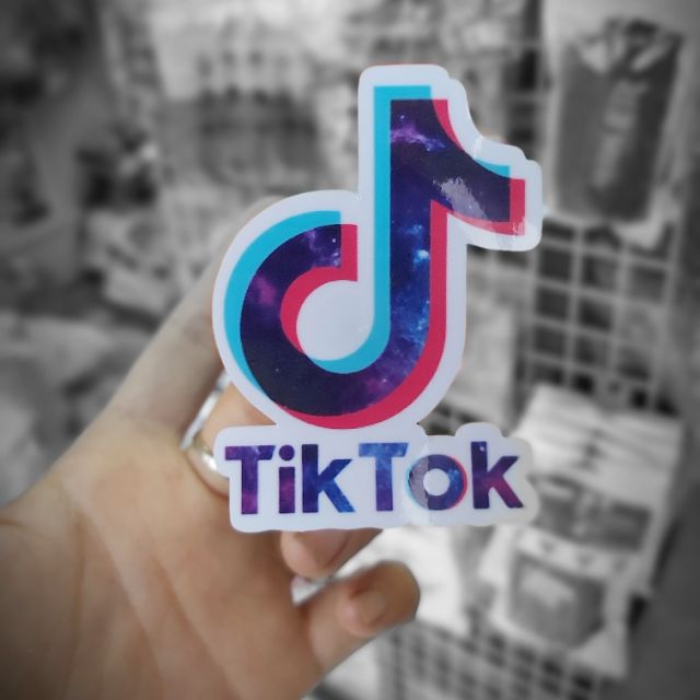 Tem Decal Sticker Tik Tok Galaxy Siêu Hot Độc Quyền Tại Shop 2k/tem