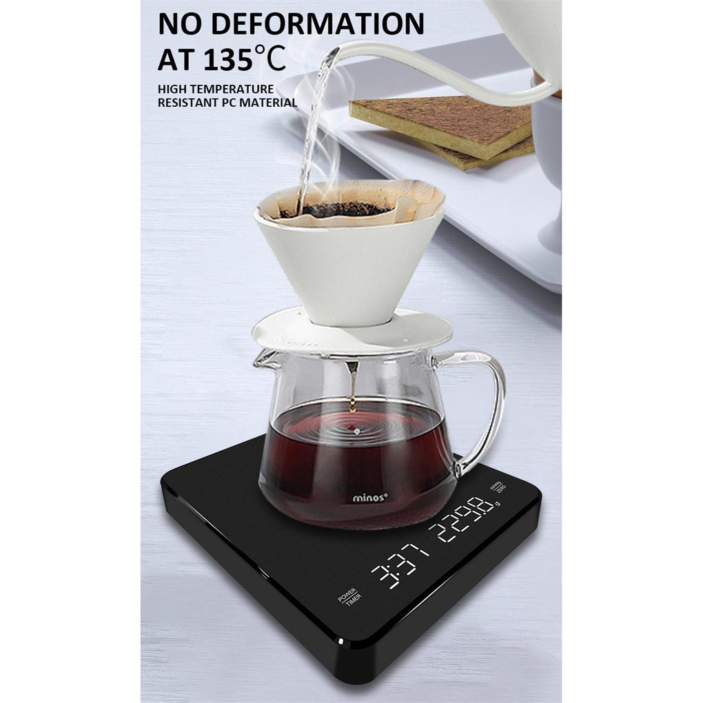 Cân Điện Tử Đo Lường Cà Phê Có Thể Sạc Lại Tiện Dụng