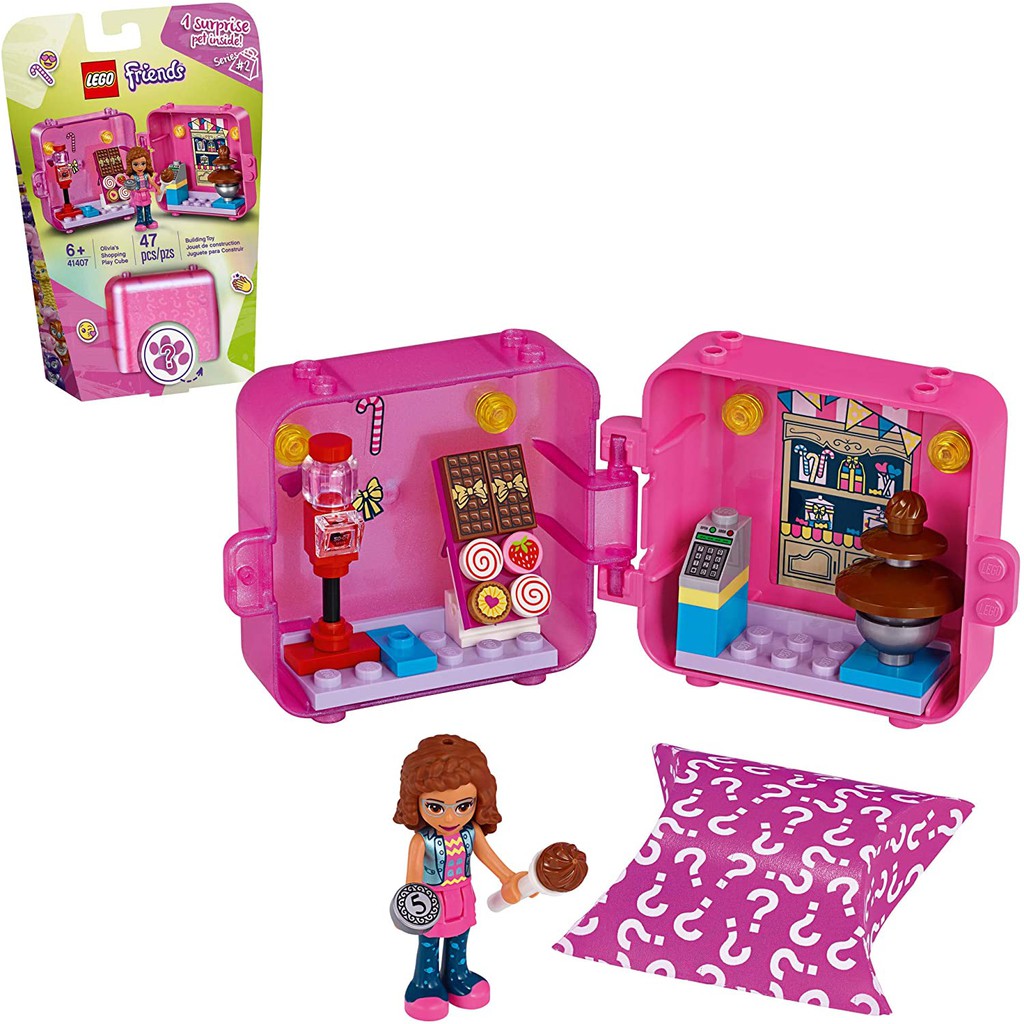 41407 LEGO Friends Olivia's Play Cube - Sweet Shop - Cửa hàng bánh kẹo