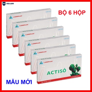 Atiso dạng ống uống 10m lx 10 tuýp [ COMBO 6 HỘP ] Actiso Ladophar Đà Lạt Lâm Đồng Loại Thơm Ngon - Bách Hoá Bảo Anh